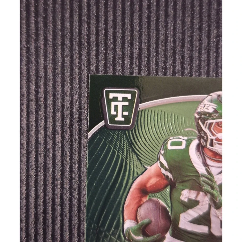 2024 Totally Certified Breece Hall #69 Green Mirror /99 Color Match Jets